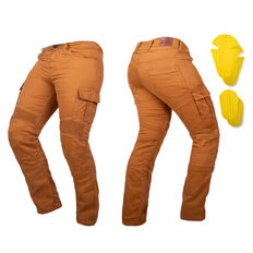 Motorcycle Jeans W-TEC Wallbridge Caramel