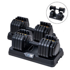 Adjustable Single-Handed Dumbbell Set inSPORTline DuraBell® 2 x 5 – 41 kg