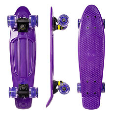Penny Board w/ Light-Up Wheels WORKER Aspy C2 22”