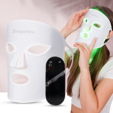 Rechargeable Silicone LED Light Therapy Mask inSPORTline Santorina