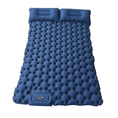 Inflatable Sleeping Pad for Two w/ Integrated Pump inSPORTline Faustea 192 x 125 x 8 cm