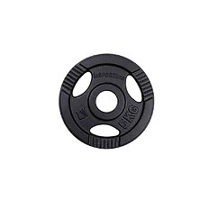 Cast Iron Olympic Weight Plate inSPORTline Hamerton Black 5 kg, 50 mm