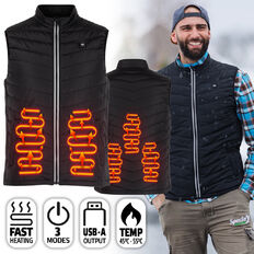 Men’s Heated Vest W-TEC HEATstem