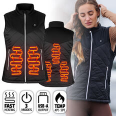 Women’s Heated Vest inSPORTline WARMher