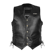 Leather Motorcycle Vest W-TEC Rockridge