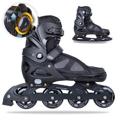 2-in-1 Skates w/ Tightening Dial inSPORTline Noctys