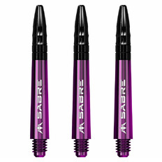 Dart Shafts Mission Sabre Purple Tweenie – 3-Pack