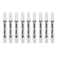 Dart Shafts Target Pro Grip Spin Clear Short – 3 x 3-Pack