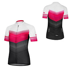 Women’s Short-Sleeve Cycling Jersey Etape Violet