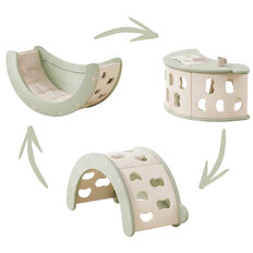 3-in-1 Children’s Climbing Structure & Swing inSPORTline Mingi