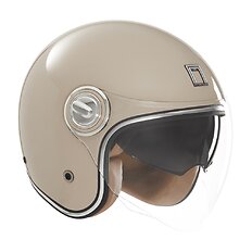 Motorcycle Helmet NOX Premium Heritage Mocha