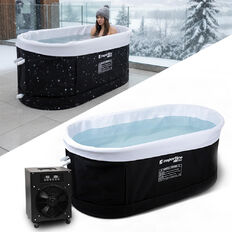 Portable Cold Plunge Tub w/ Temperature Controller inSPORTline FrostPeace