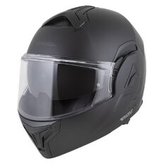 Flip-Up Motorcycle Helmet Cassida MultiFlip Solid BlackOut P/J