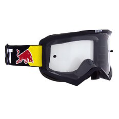 Motocross Goggles Red Bull Spect Evan, Black, Clear Lens