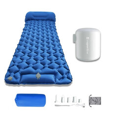 Inflatable Sleeping Pad w/ Mini Pump inSPORTline Soultea 190 x 60 x 6 cm