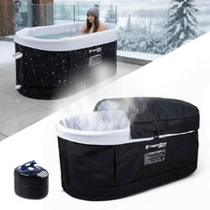 Portable Cold Plunge Tub w/ Steam System inSPORTline FrostPeace