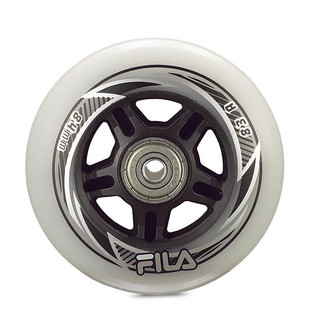 Inline Wheels FILA 84mm/83A with ABEC 7 Bearings, 8mm Spacer – 8 Pcs