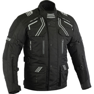 Men’s Touring Moto Jacket BOS Temper - Black