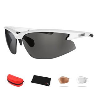 Sports Sunglasses Bliz Motion+ - White
