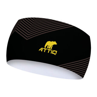Sports Headband Attiq Lycra Thermo - Taiga Carbon