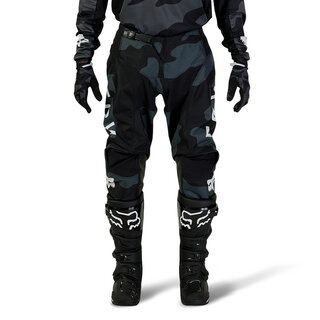 Motocross Pants FOX 180 Bnkr - Black Camo