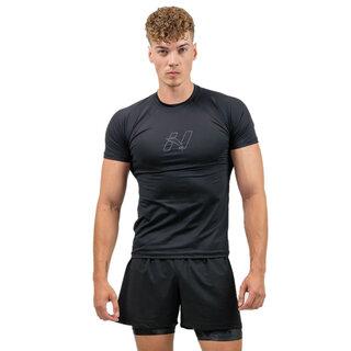 Men’s Compression T-Shirt Nebbia ENDURANCE 346 - Black