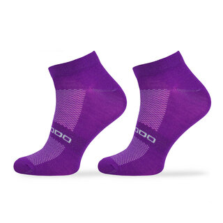 Merino Ankle Sports Socks Comodo Run10 - Fuchsia