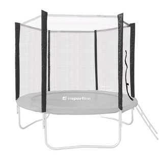 Trampoline Safety Net Without Poles inSPORTline Froggy PRO 305 cm – for 6 poles - Black