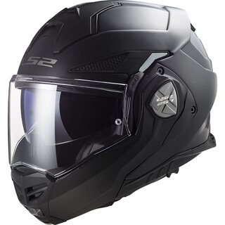 Flip-Up Motorcycle Helmet LS2 FF901 Advant X Solid Matte Black P/J