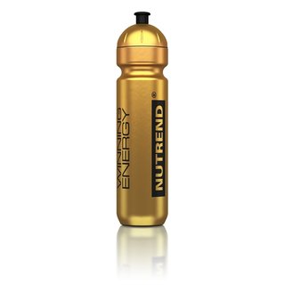 Sports Bottle Nutrend Bidon 1,000ml Gold Metalic