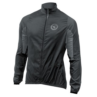 Unisex Cycling Jacket Kellys Wind Pack - Black-Grey