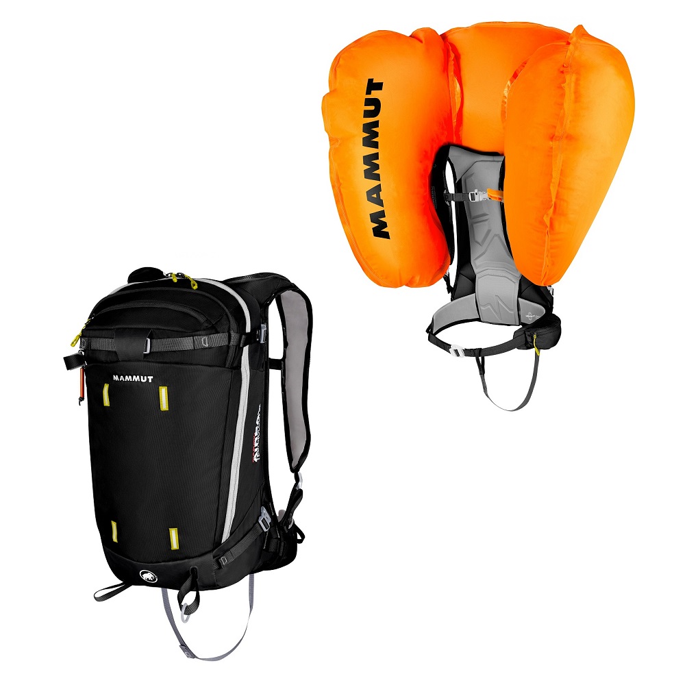 mochila Mammut Tour Removable Airbag 3.0 30 - Black - men´s 