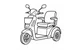 Bestsellers electric three-wheel scooters