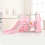 Children’s Slide w/ Swing & Basketball Hoop 4-in-1 inSPORTline Swingslide