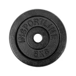 Cast Iron Weight Plate inSPORTline CastCzech 5 kg 30 mm