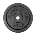Cast Iron Weight Plate inSPORTline CastCzech 10 kg 30 mm