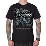 T-Shirt BLACK HEART Blue Bobber