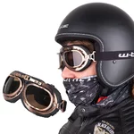 Retro Goggles W-TEC Steamrust