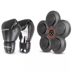 Wall-Mounted Electronic Punching Target inSPORTline Smartpunch + Boxing Gloves inSPORTline Metrojack