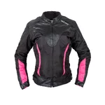 Women’s Motorcycle Jacket W-TEC Durmana - Black-Pink