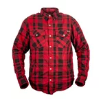 Motorcycle Shirt BOS Lumberjack - Impact Red