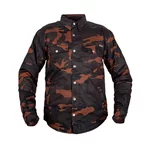 Motorcycle Shirt BOS Lumberjack - Dark Camo