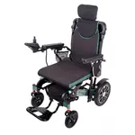 Electric Wheelchair inSPORTline Hawkie Evo II w/ Adjustable Backrest 700 W - Green