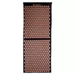 Acupressure Mat inSPORTline AKU-1000 125 x 50cm - černá-mocha mousse