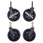 Replacement Wheels for Utility Wagon 12 x 3 cm (4.7 x 1.2 inches) – 4 Pcs.