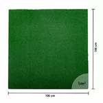 Heavy-Duty Floor Mat inSPORTline Grasteko 100 x 100 x 2 cm
