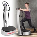 Vibration Platform VibroGym inSPORTline Lotos - Silver