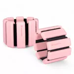 Adjustable Wrist/Ankle Weights inSPORTline Brace - Pink