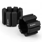 Adjustable Wrist/Ankle Weights inSPORTline Brace - Black