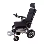 Electric Wheelchair inSPORTline Hawkie Evo II w/ Adjustable Backrest 700 W - Silver
